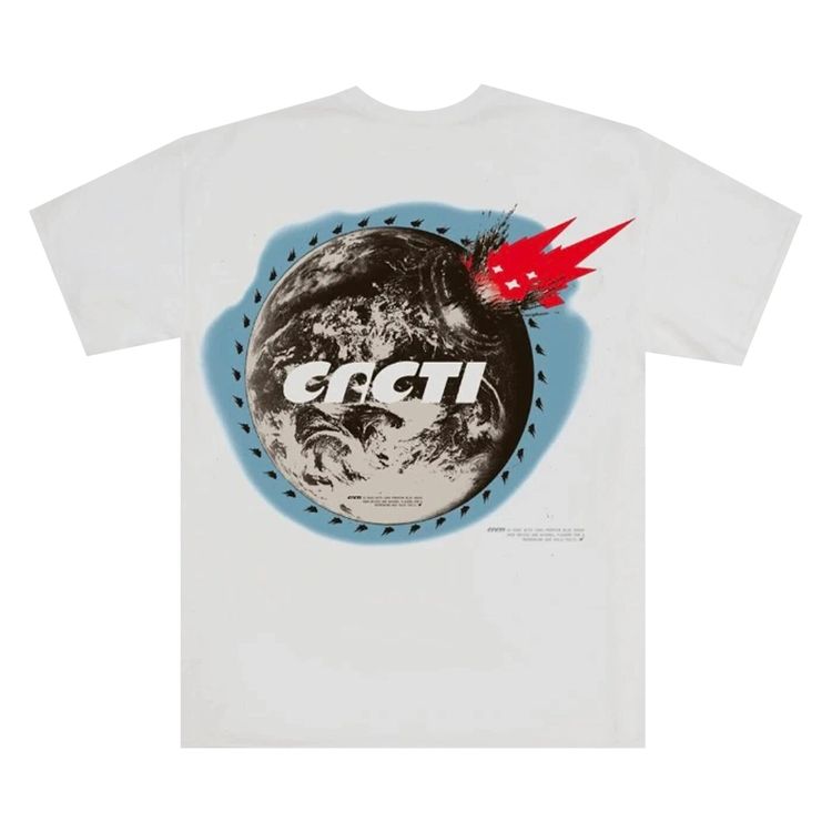 Cactus Jack by Travis Scott Brace For Impact Tee White