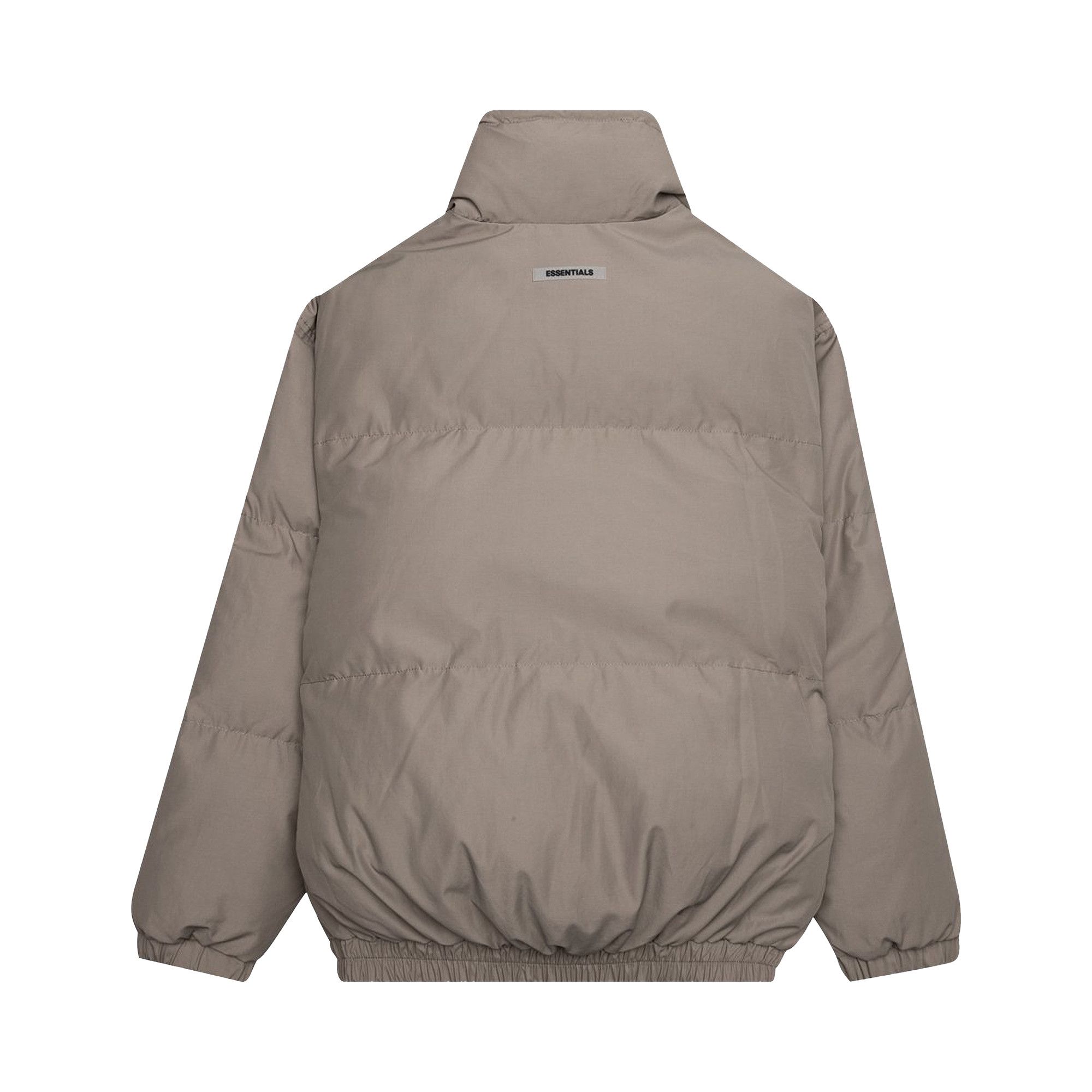 Buy Fear of God Essentials Puffer Jacket 'Umber' - 202HO202019F | GOAT