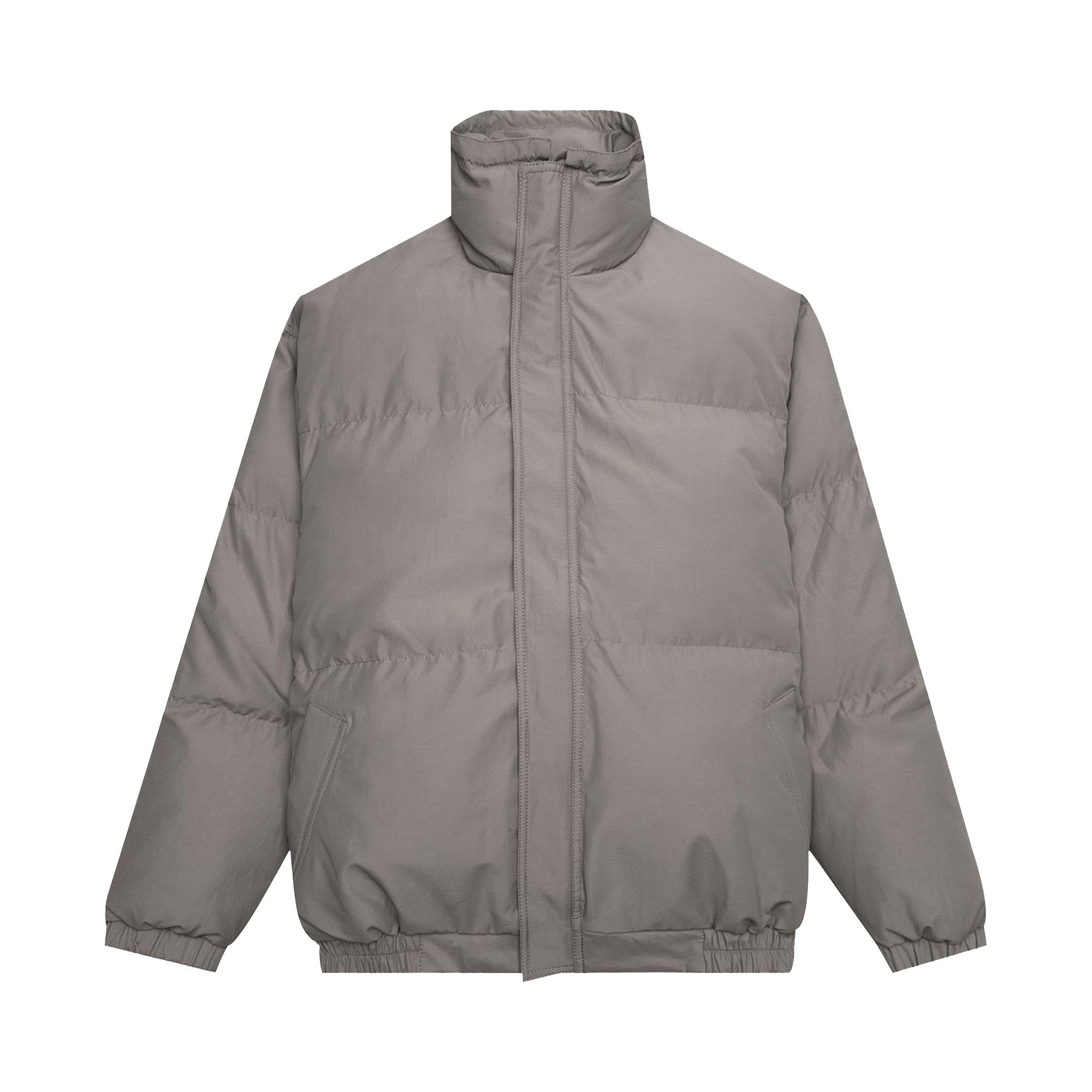 Achetez des Fear of God Essentials Puffer Jacket Cement 202HO202016F GOAT FR
