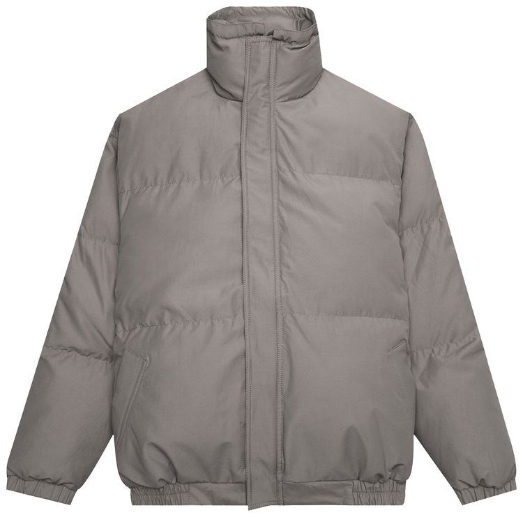 Fear of God Essentials Puffer Jacket Cement
