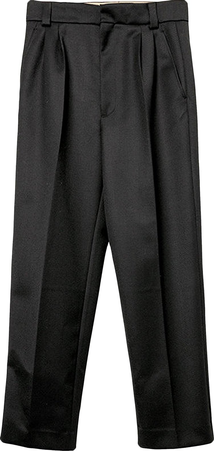 Fear of God Double Pleated Trousers Black