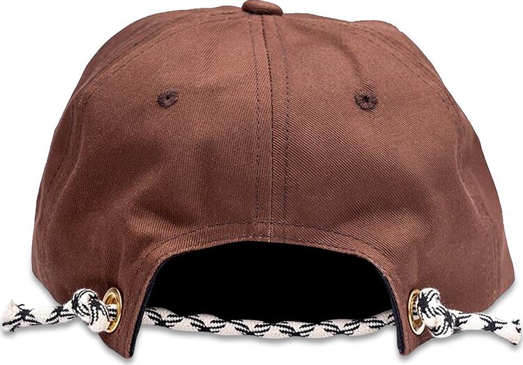 Advisry Dot Logo Cap Brown