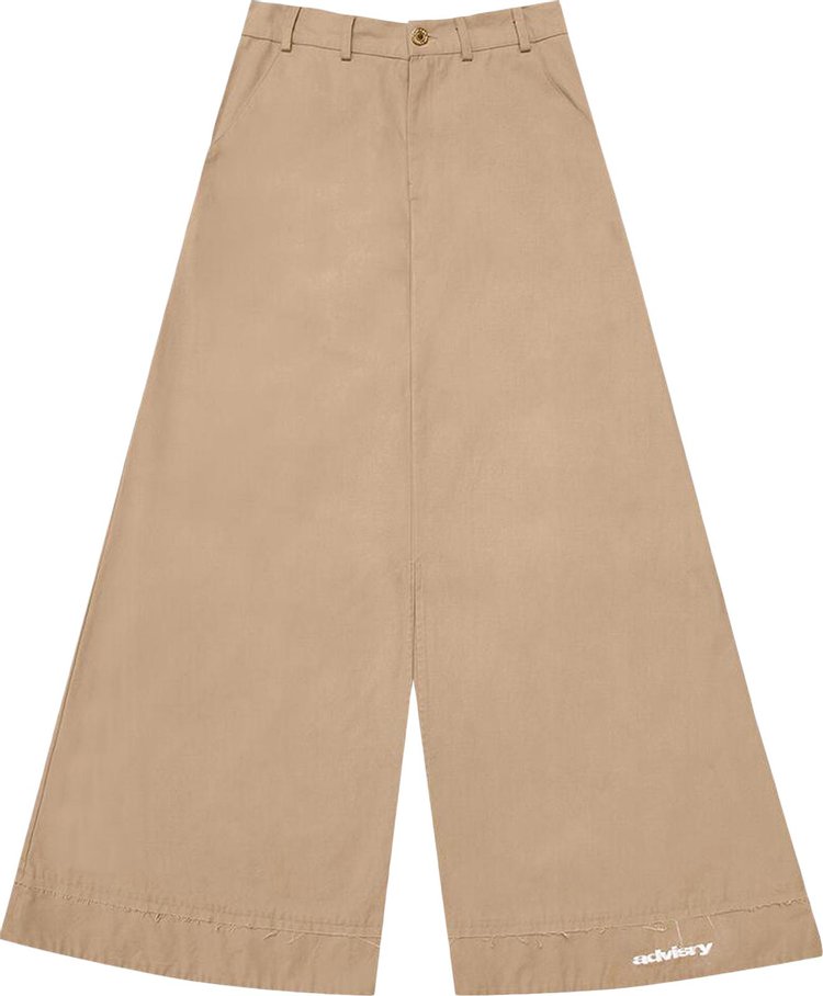 Advisry Wide Leg Trouser Khaki