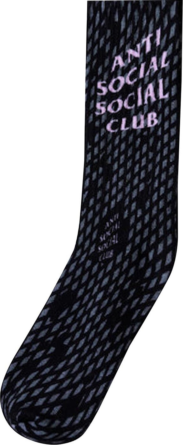 Anti Social Social Club Tokyo 1997 Socks Black