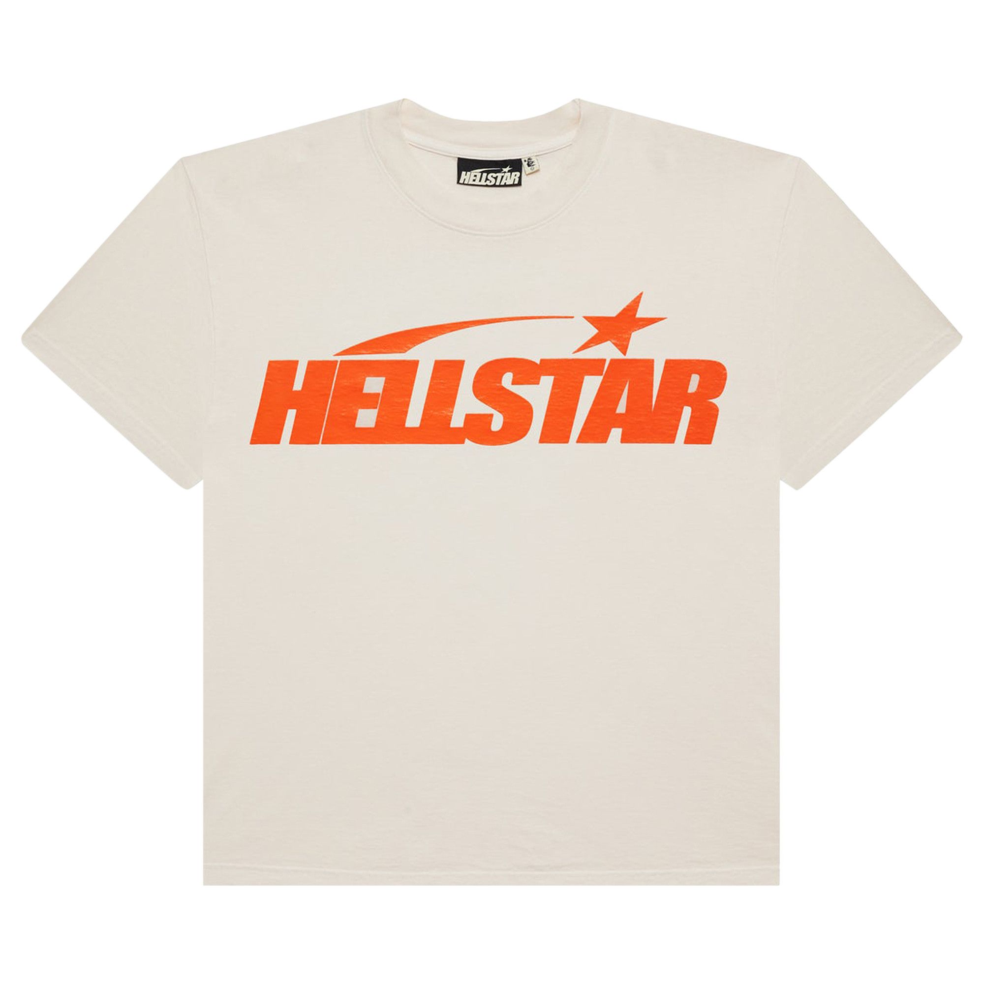 Buy Hellstar Classic T-Shirt (Gel Print) 'White/Orange