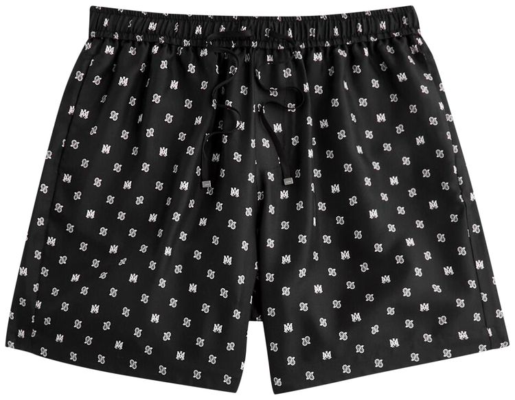Amiri MA Paisley Short Black