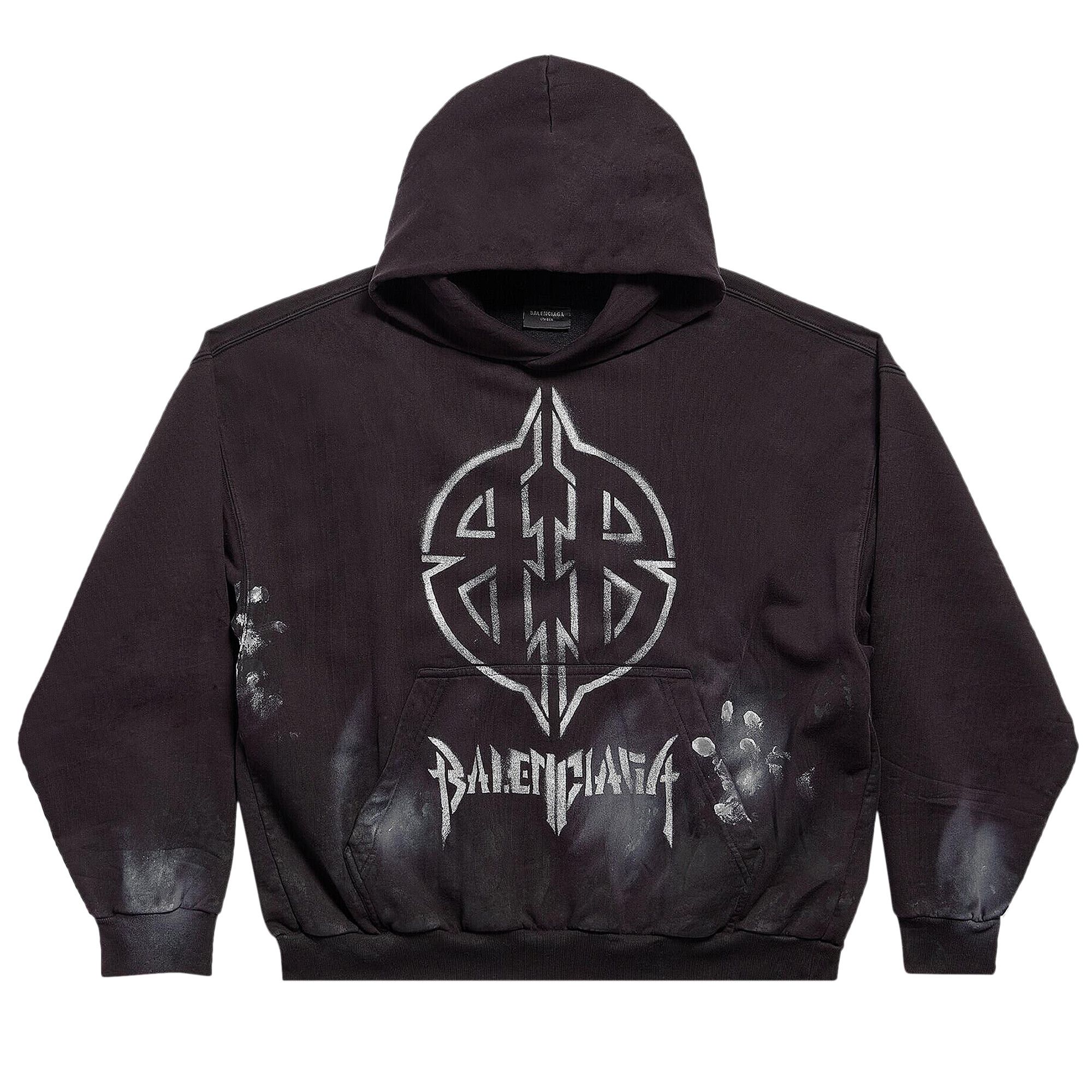Balenciaga washed hoodie on sale