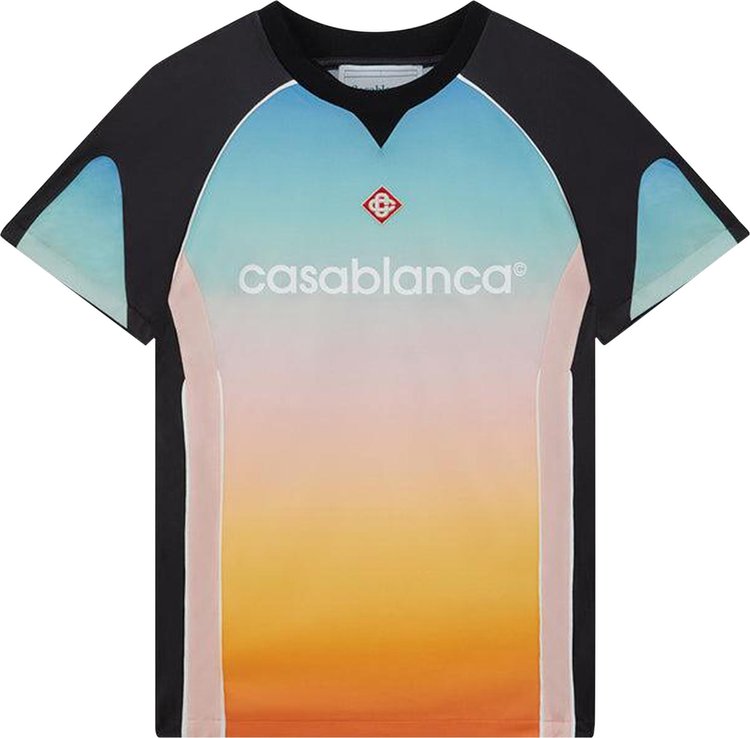 Casablanca Football Shirt Birdseye Mesh