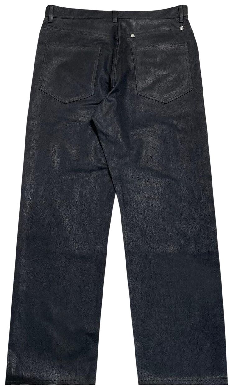 Givenchy Round Regular Fit 5 Pockets Denim Black