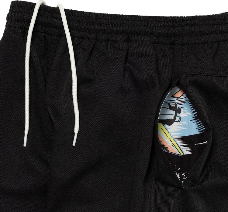 Human Made Beach Shorts Black