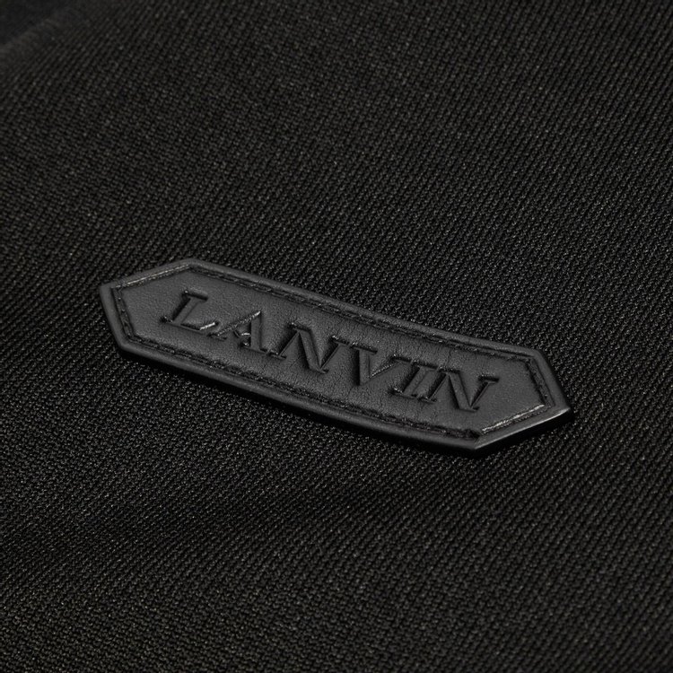 Lanvin Zipped Contrast Jacket Black