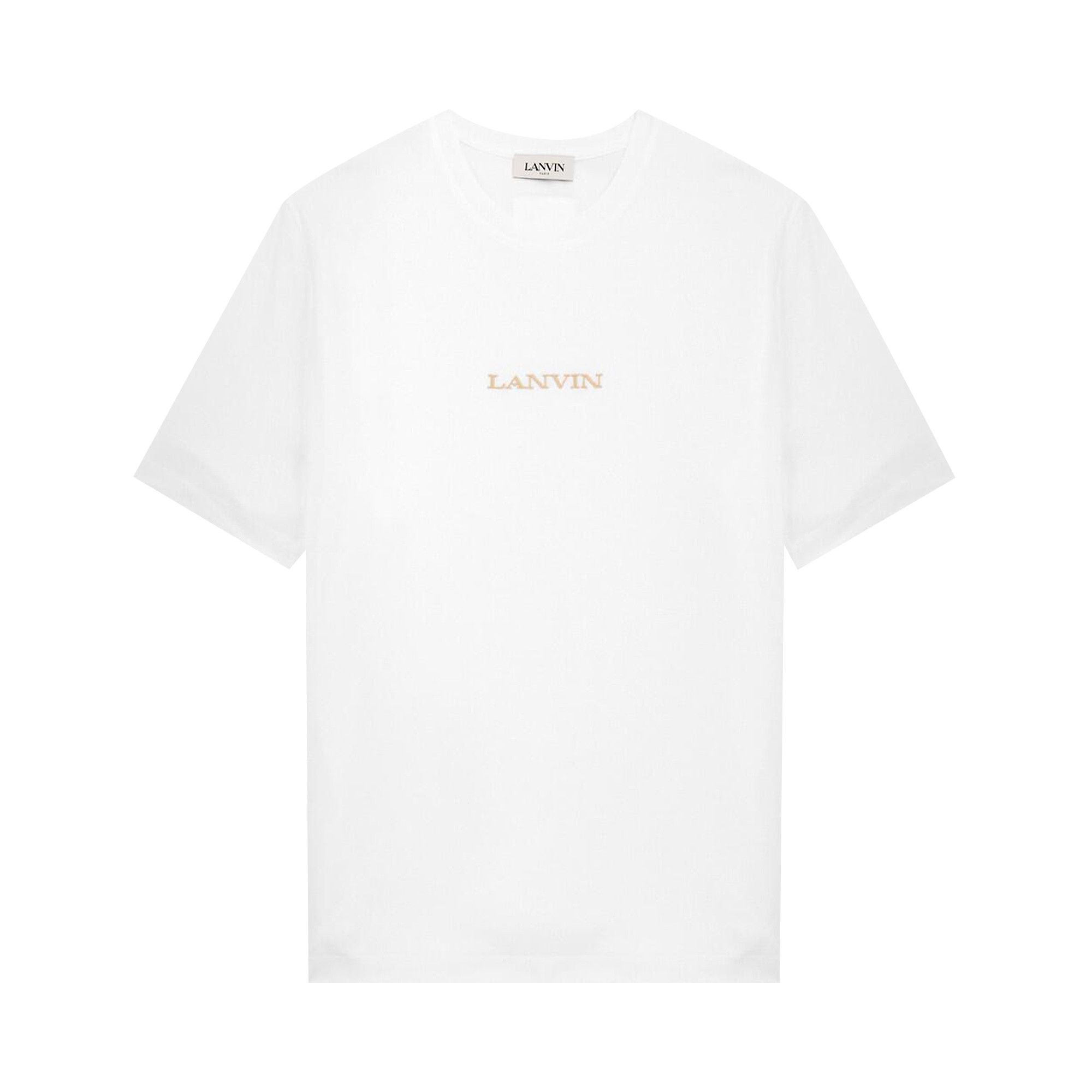 Buy Lanvin T-Shirt 'Optic White' - RM TS0110 J134 A24 01 | GOAT