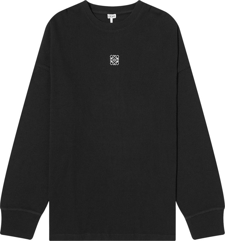 Loewe Long Sleeve T Shirt Black