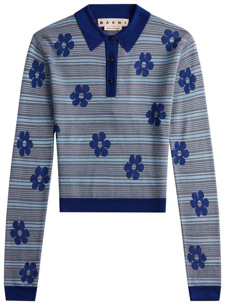 Marni Polo Neck Mazarine Blue