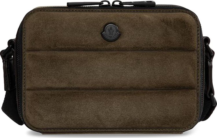 Moncler Horizontal Cross Body Bag Brown