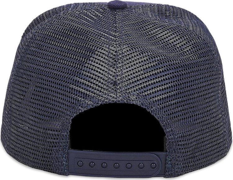 Rhude Service Trucker Hat Navy