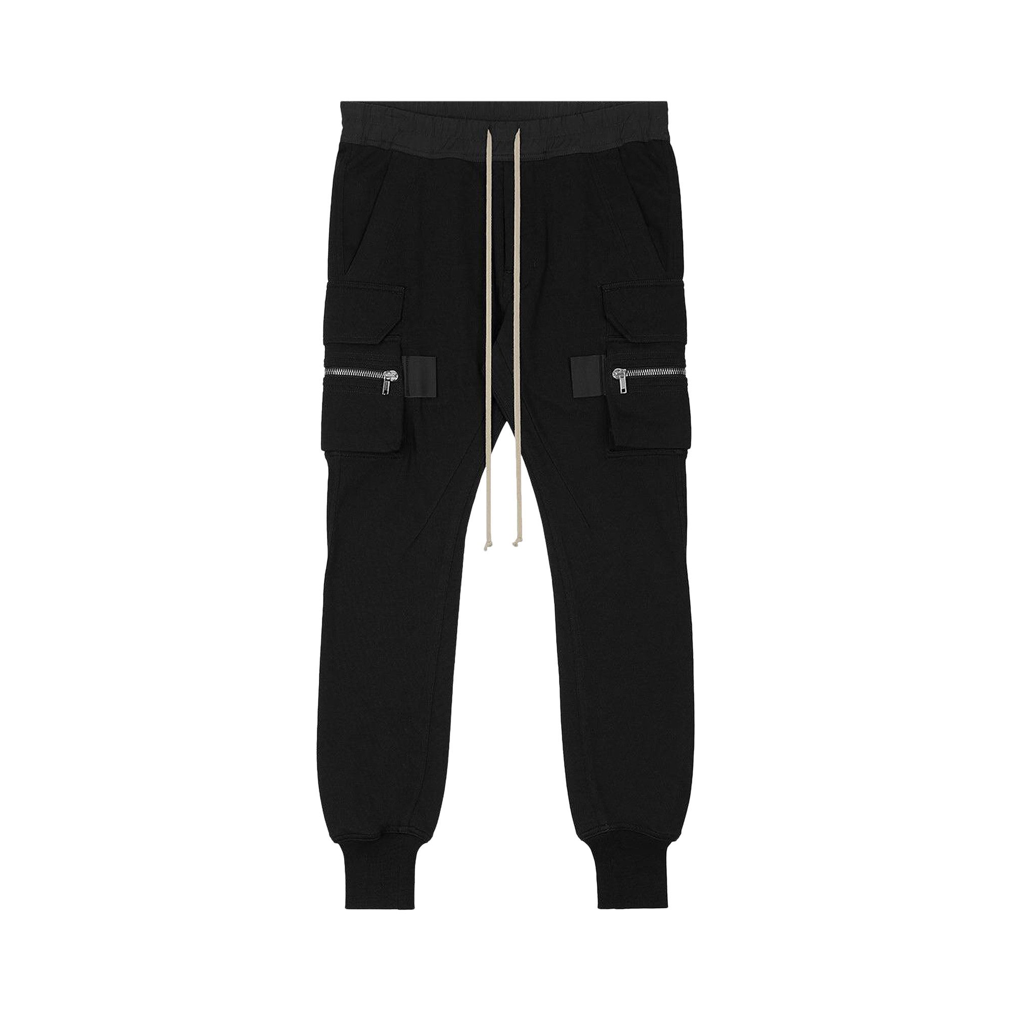 Buy Rick Owens Mastodon Cargo 'Black' - RU02D6396 BA 09 | GOAT