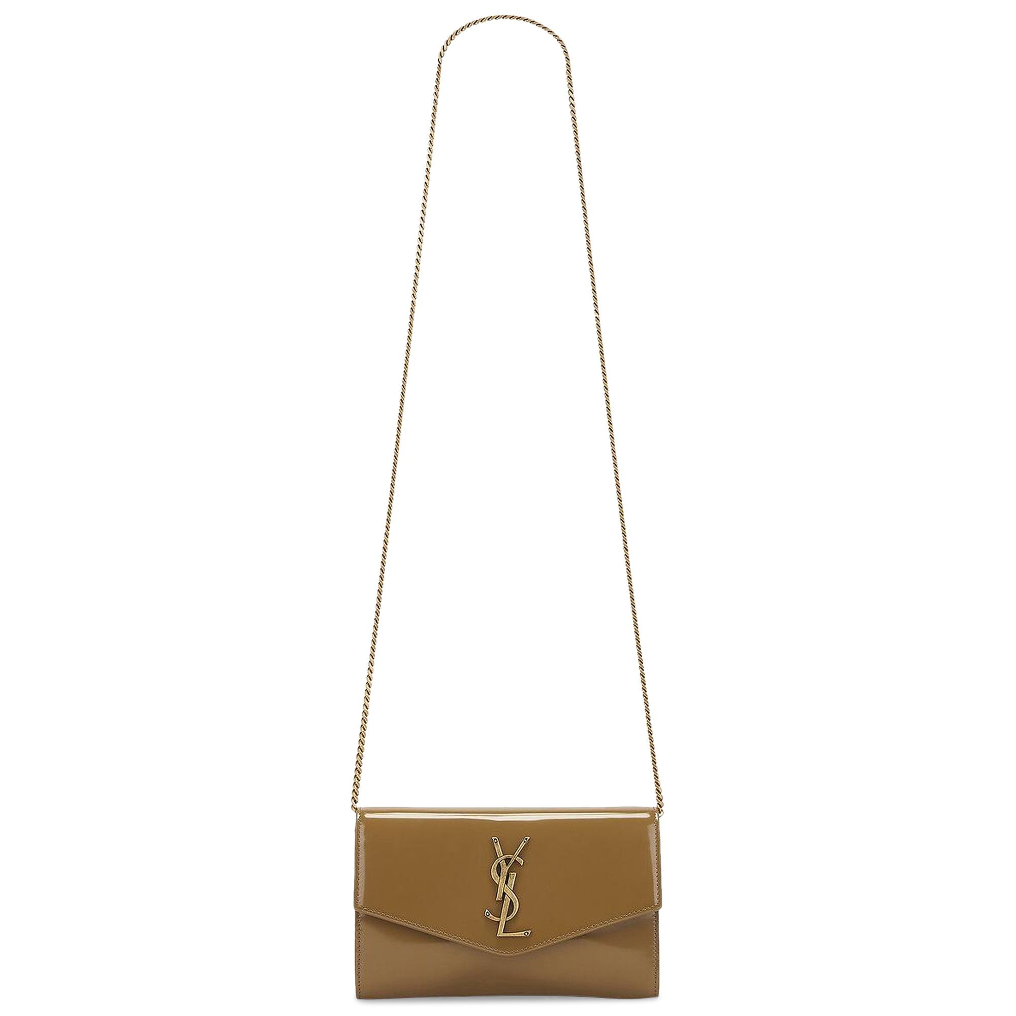 Buy Saint Laurent Wallet On Chain 'Cardamom Seed' - 607788 AACQP