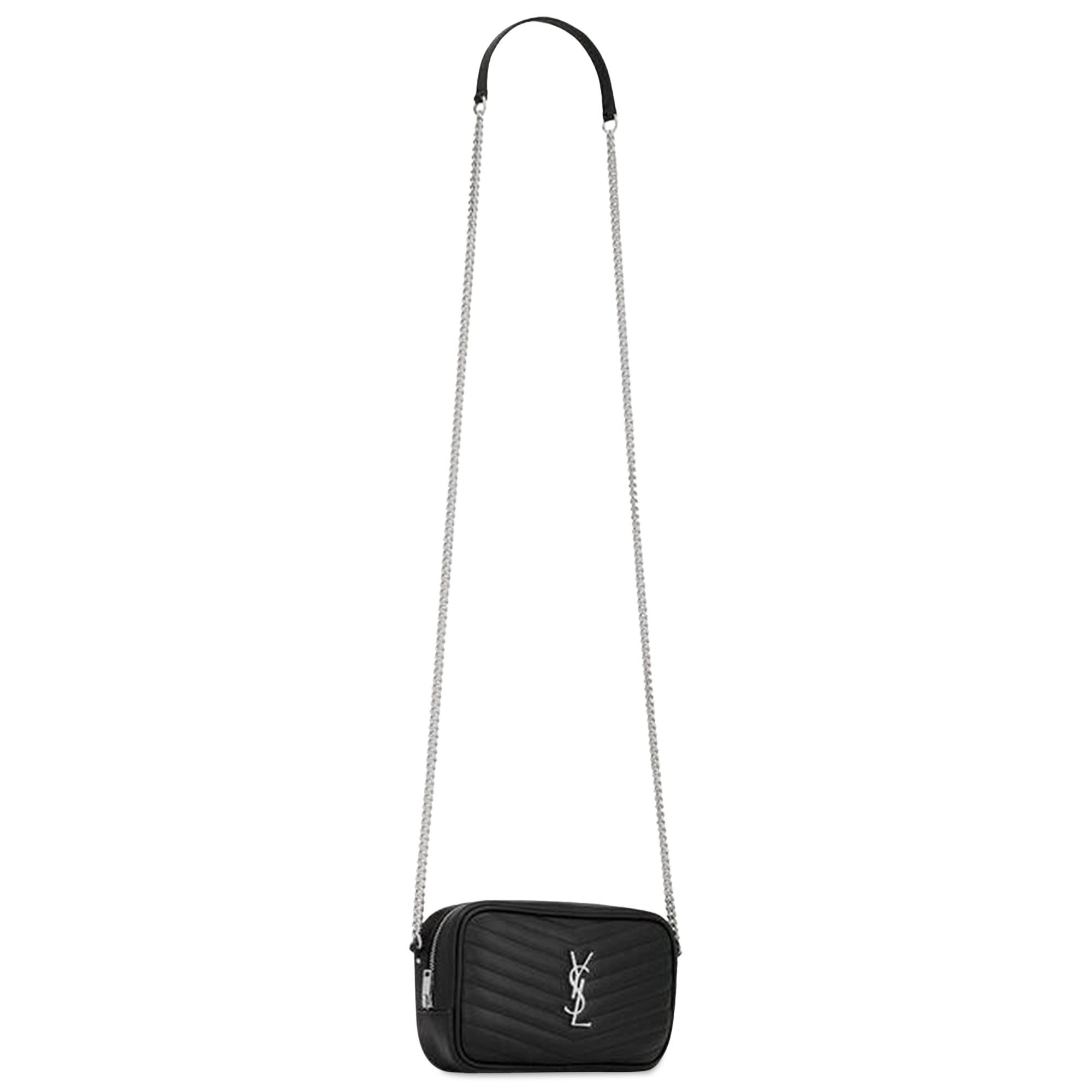 Buy Saint Laurent Mini Lou Bag 'Black' - 748849 DV702 1000