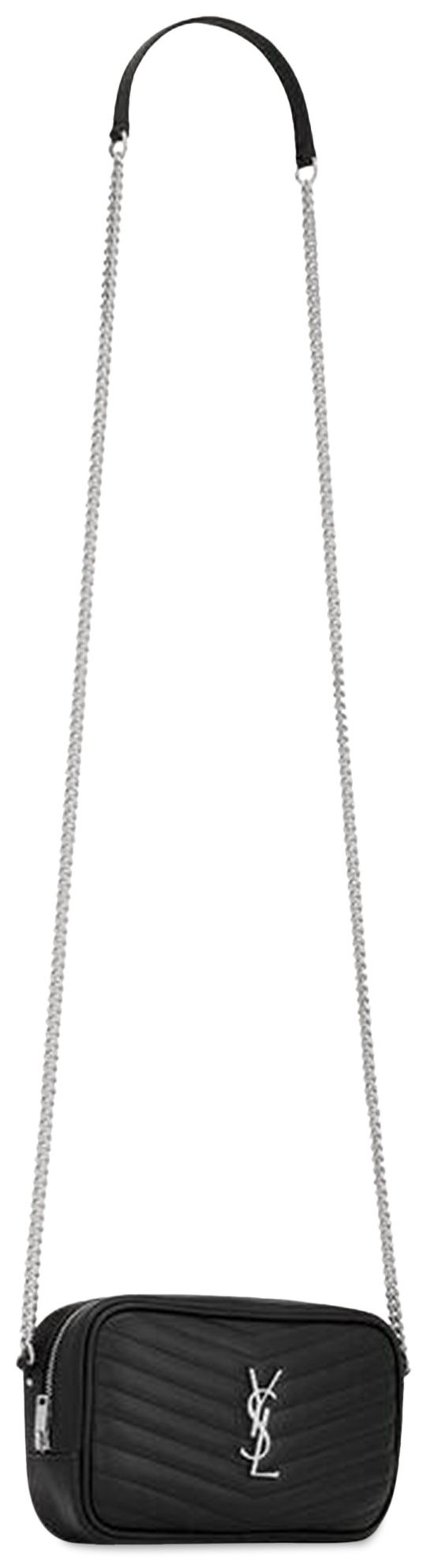 Saint Laurent Mini Lou Bag Black