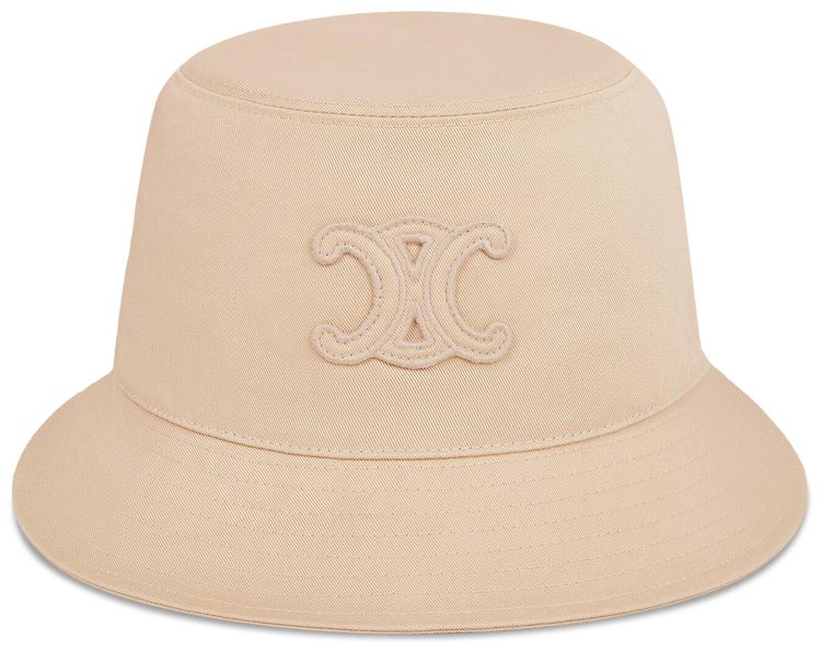 CELINE Triomphe Bucket Hat Champagne Fonce