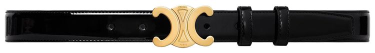 CELINE Medium Triomphe Belt Black