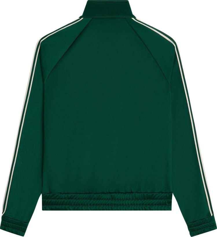 CELINE Track Jacket Vert BouteilleOff White