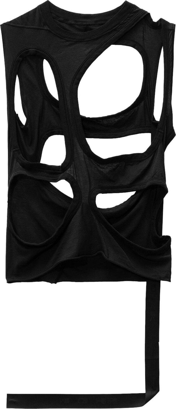 Rick Owens DRKSHDW Lido Membrane Top Black