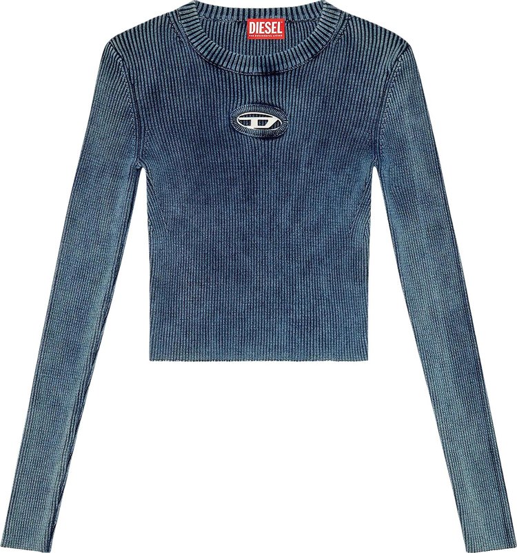 Diesel M Anchor A Ribbed Top Dark Blue