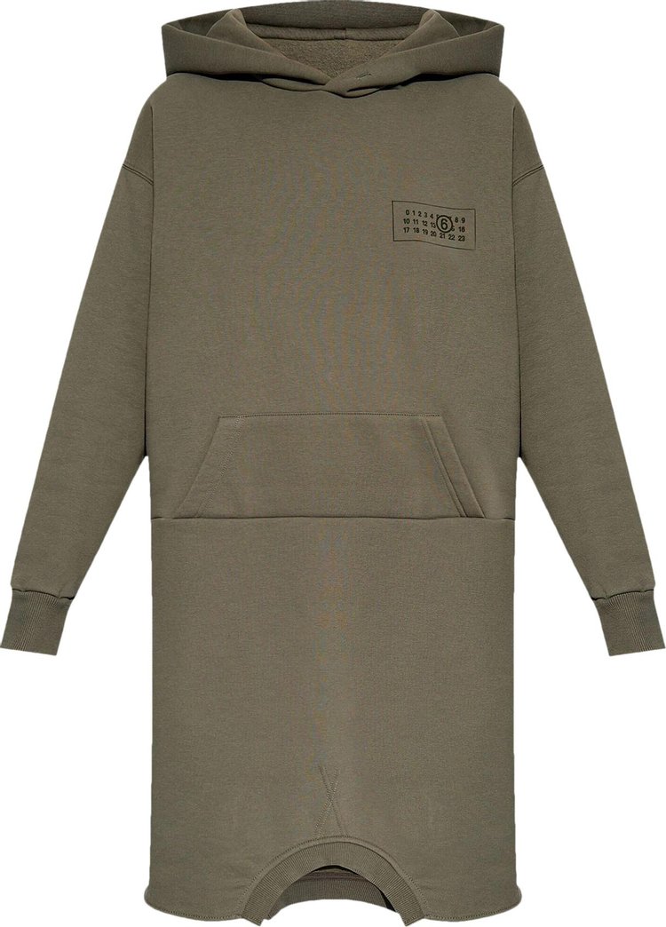 MM6 Maison Margiela Midi Dress Grey