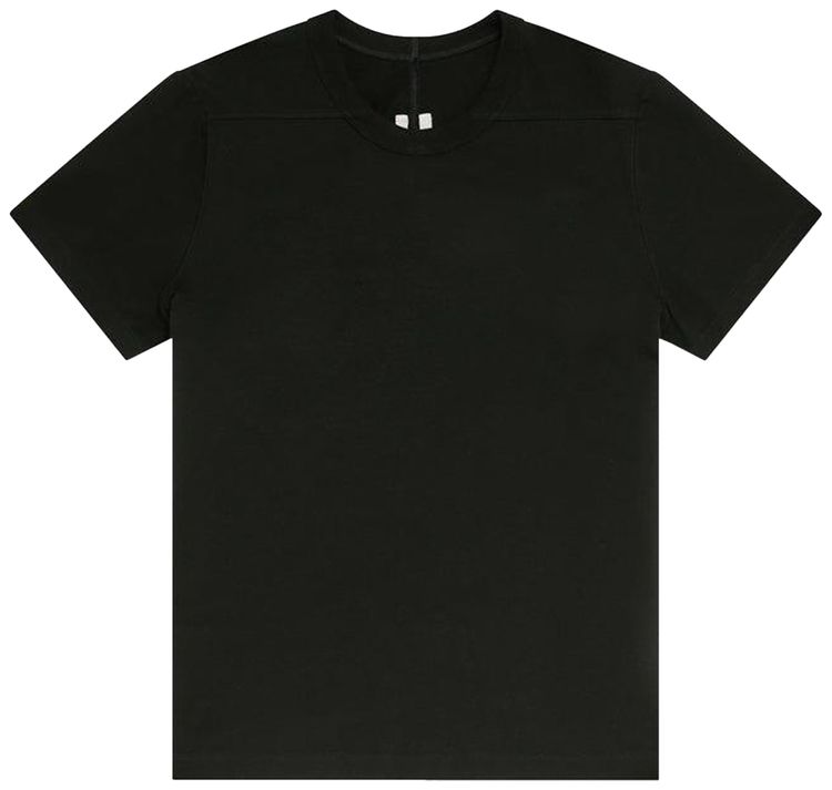 Rick Owens Short Level T Shirt Black