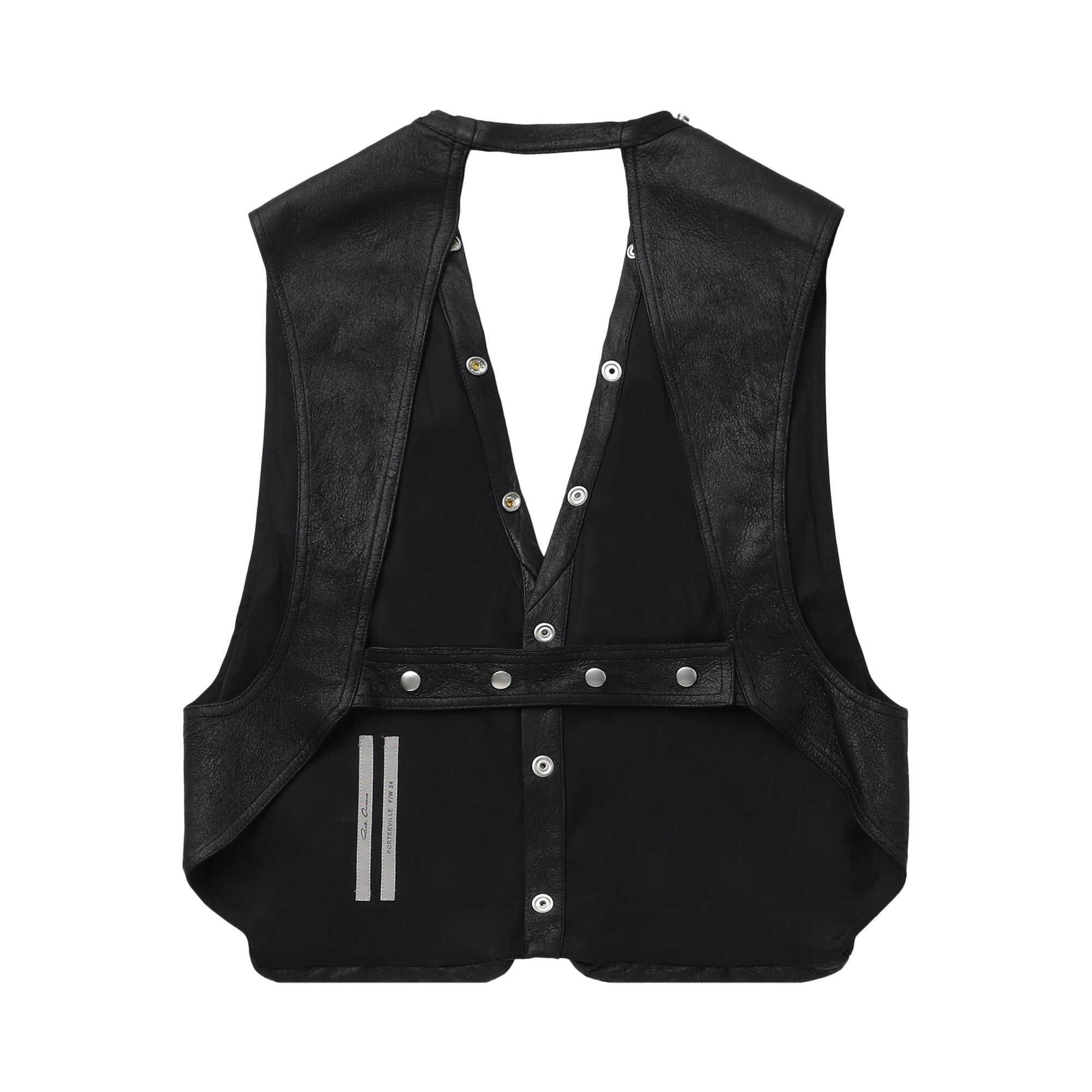 Size 40 Rick Owens Cargo Vest Black