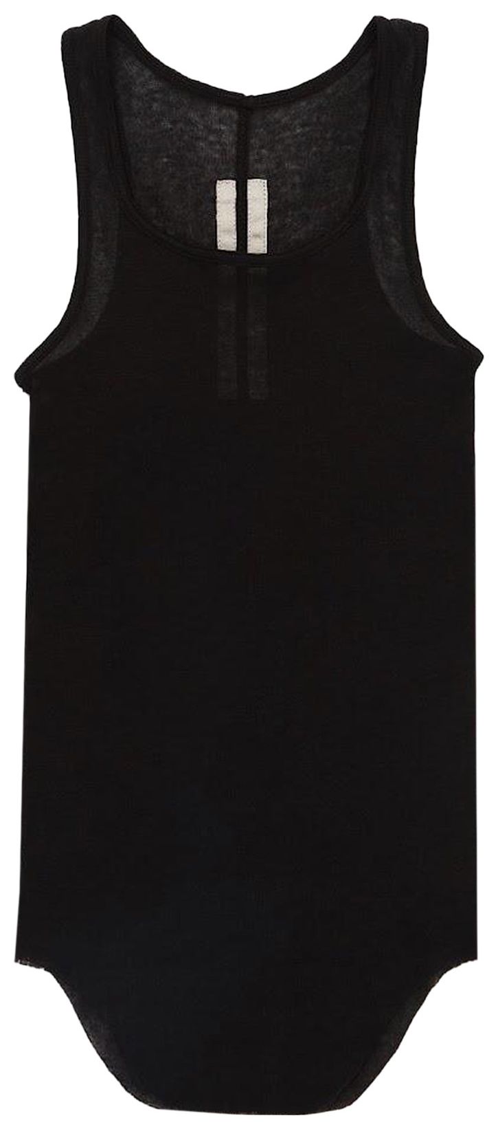 Rick Owens Basic Rib Tank Black