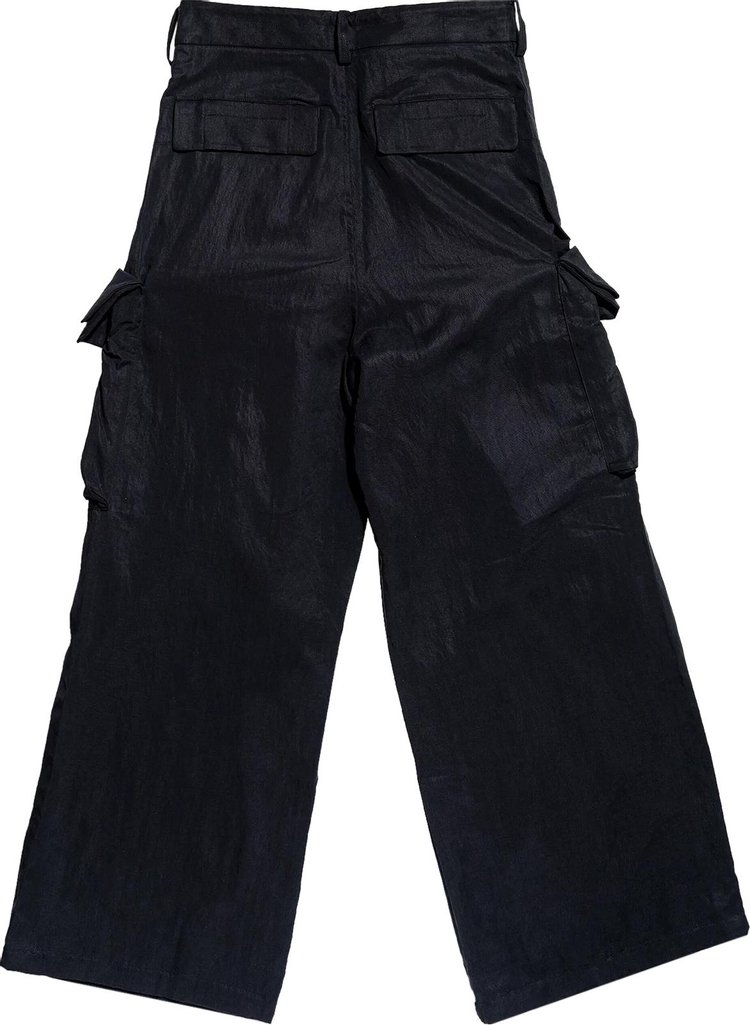 Y 3 Cuff Cargo Pants Black