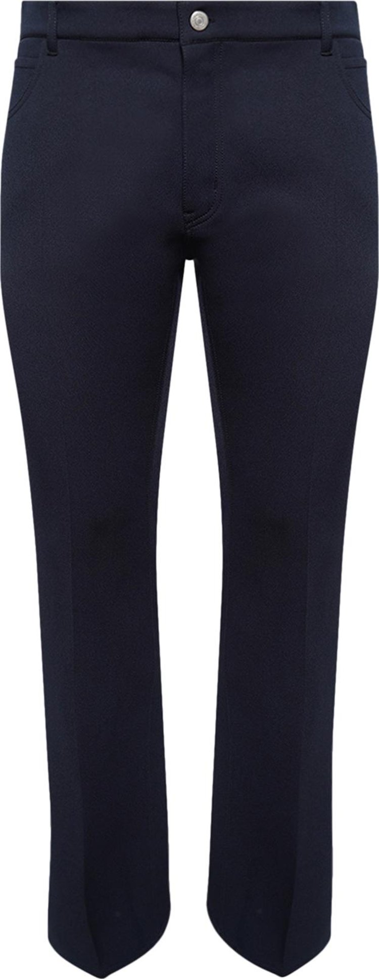 Courreges Signature 70s Will Bootcut Pants Navy