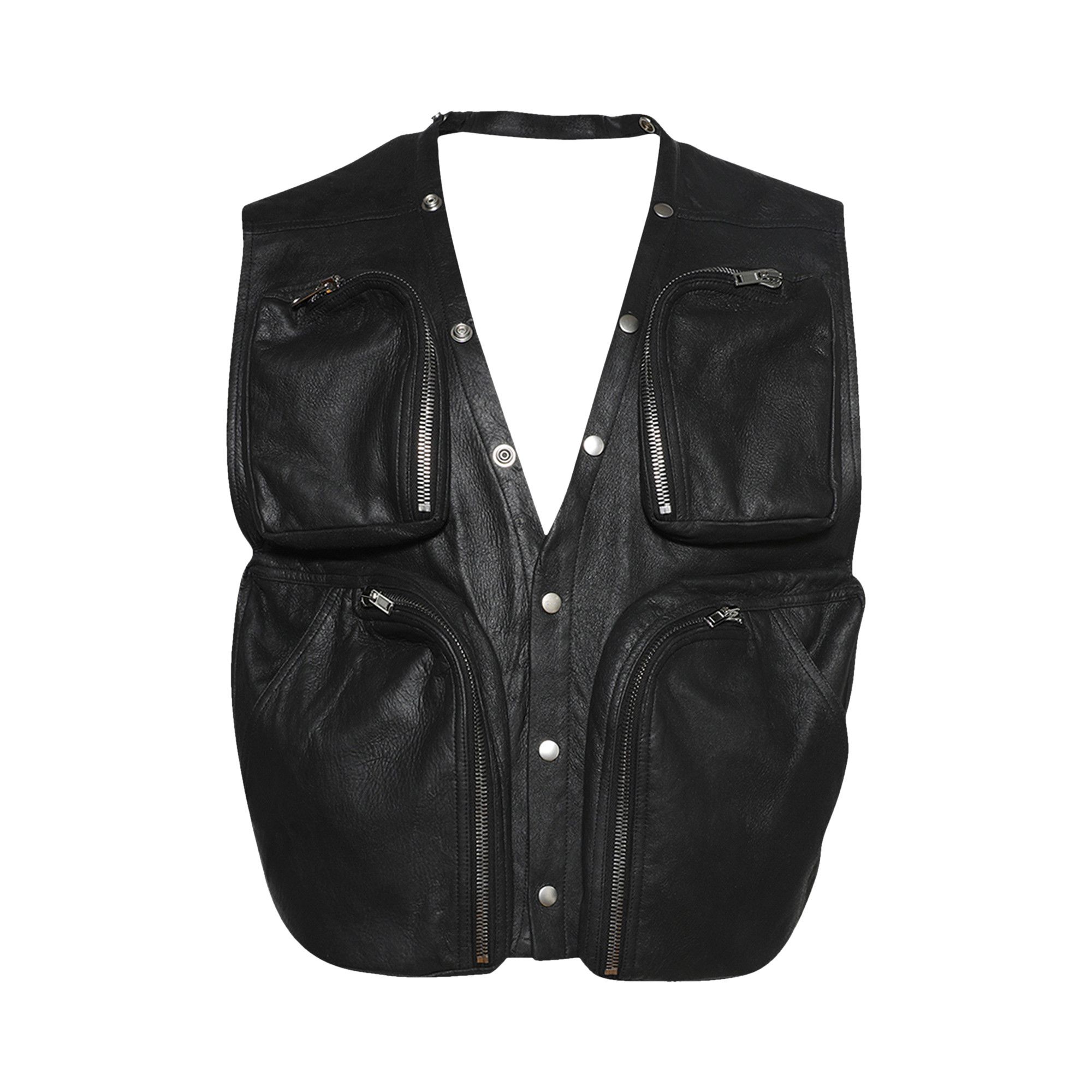 Buy Rick Owens Cargo Vest 'Black' - RU02D6767 LBA 09 | GOAT