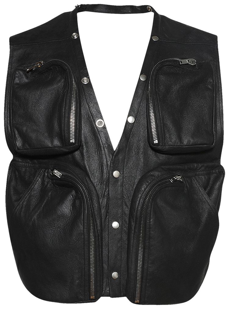 Rick Owens Cargo Vest Black