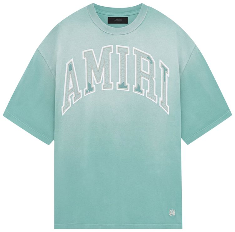 Amiri Vintage Oversized Tee Sea Blue