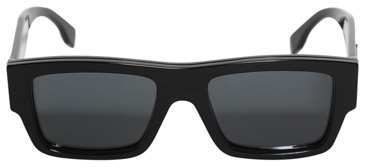 Fendi Signature Sunglasses Shiny BlackSmoke