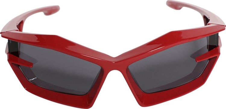 Givenchy Cut Sunglasses Shiny RedSmoke