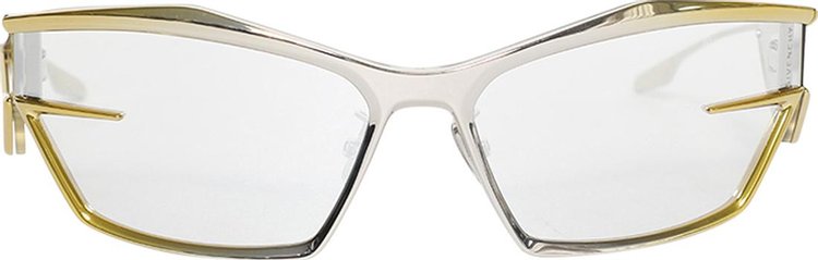 Givenchy Cut Sunglasses Shiny YellowSmoke Mirror