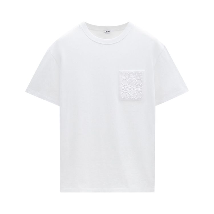 Loewe Relaxed Fit T Shirt White