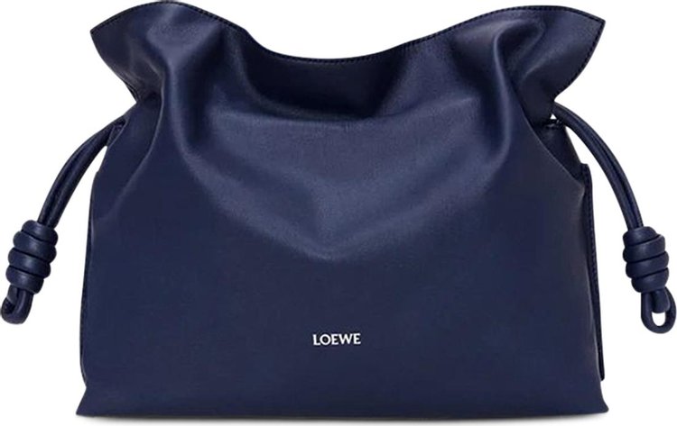 Loewe Flamenco Clutch Abyss Blue