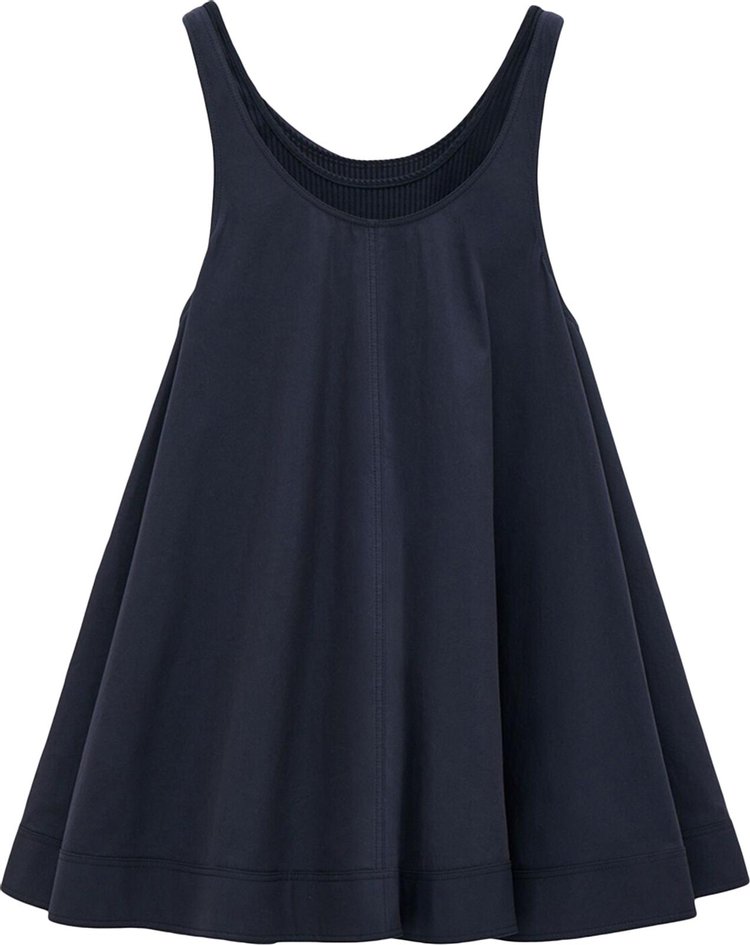 Loewe Trapeze Dress Midnight Blue