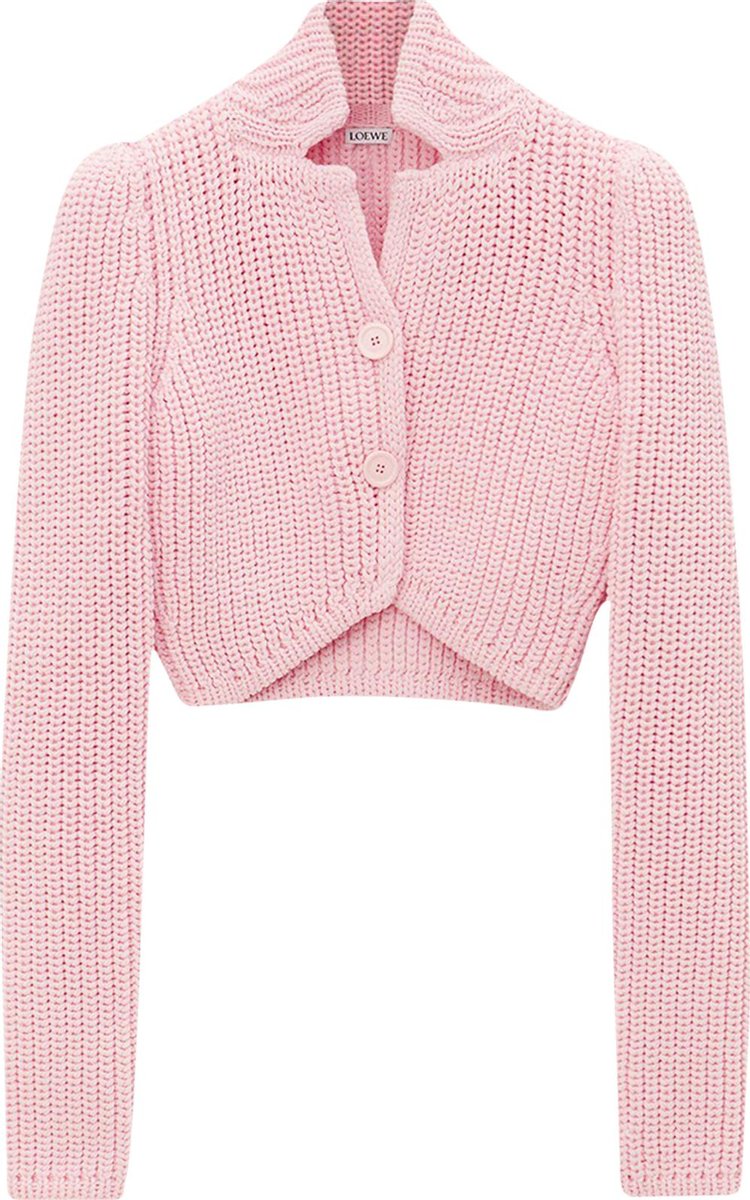 Loewe Cropped Jacket Pink