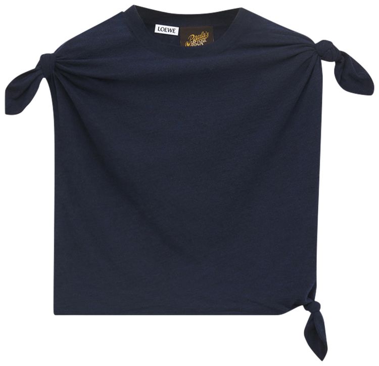 Loewe Knot Top Midnight Blue