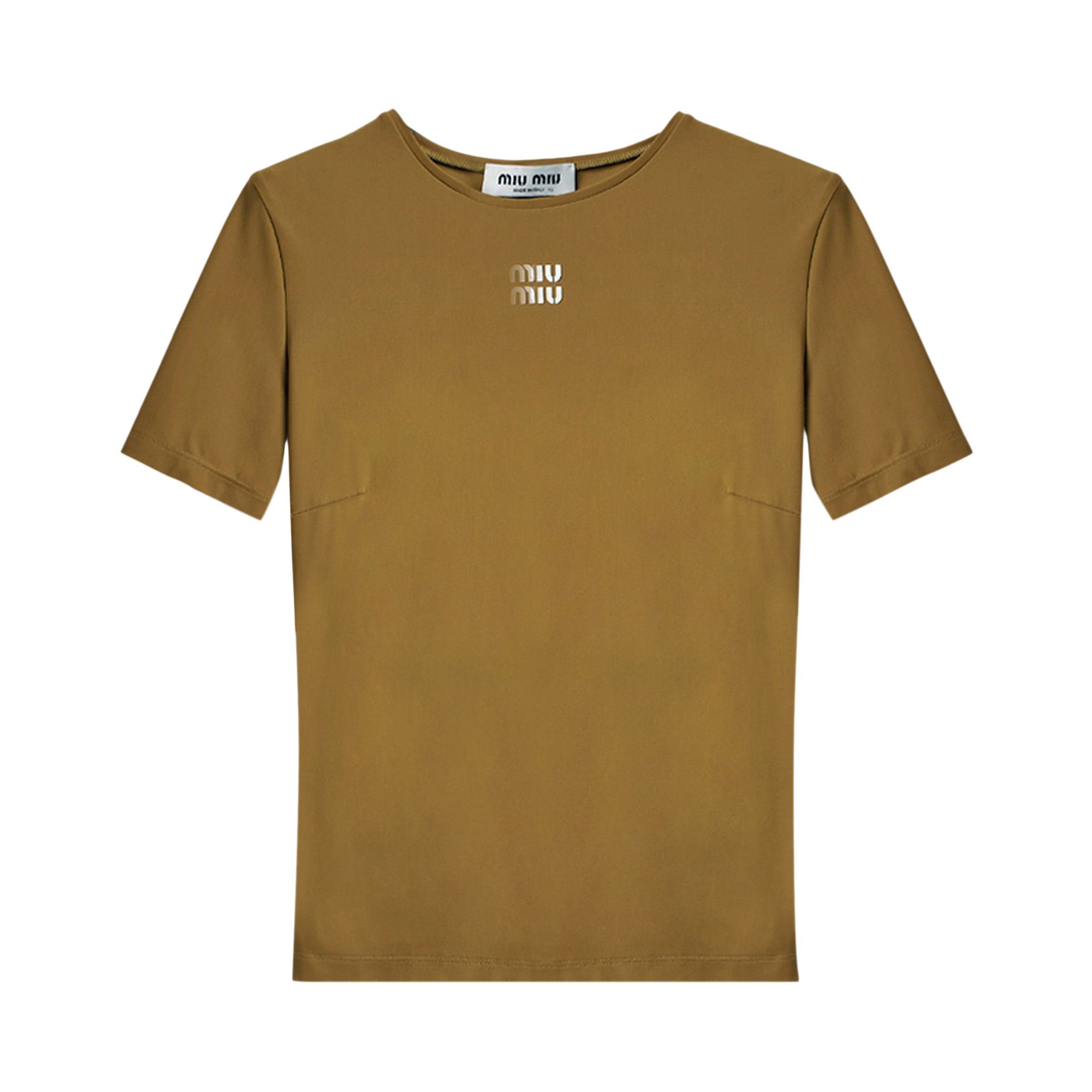 Buy Miu Miu T-Shirt 'Oliva' - MT2002 S OOO F0393 | GOAT