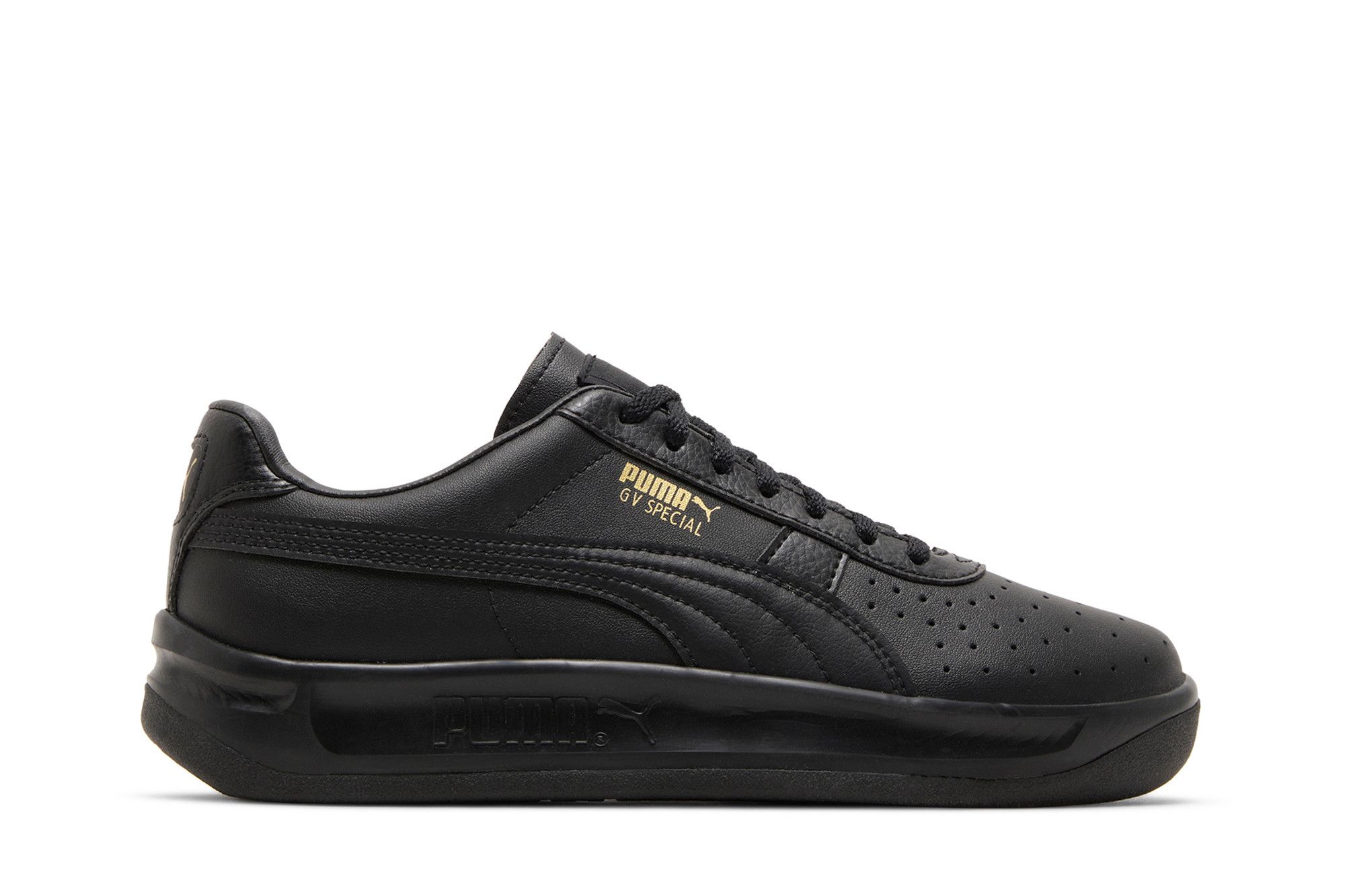 puma black team gold