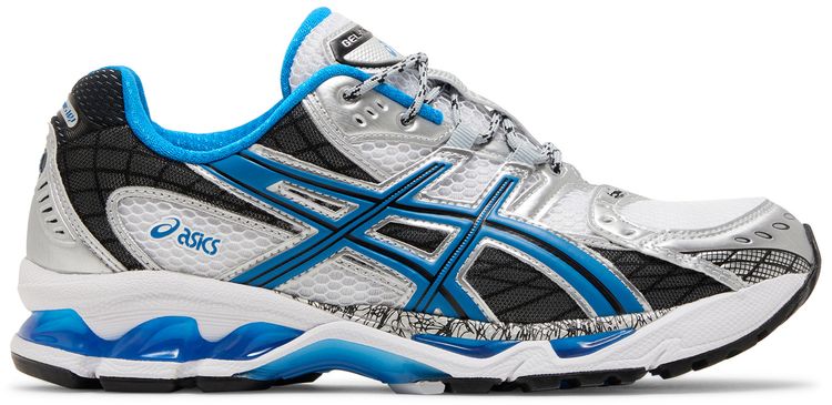 Asics Gel Nimbus 101 White Directoire Blue