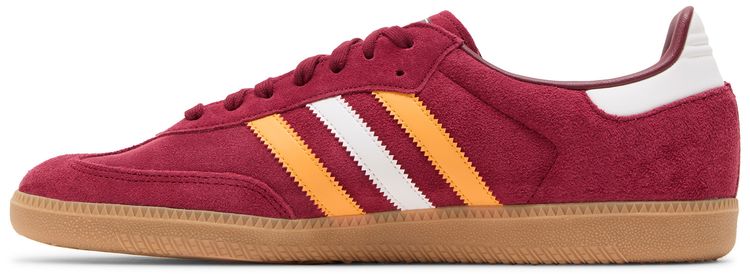 Adidas Samba OG Collegiate Burgundy Yellow